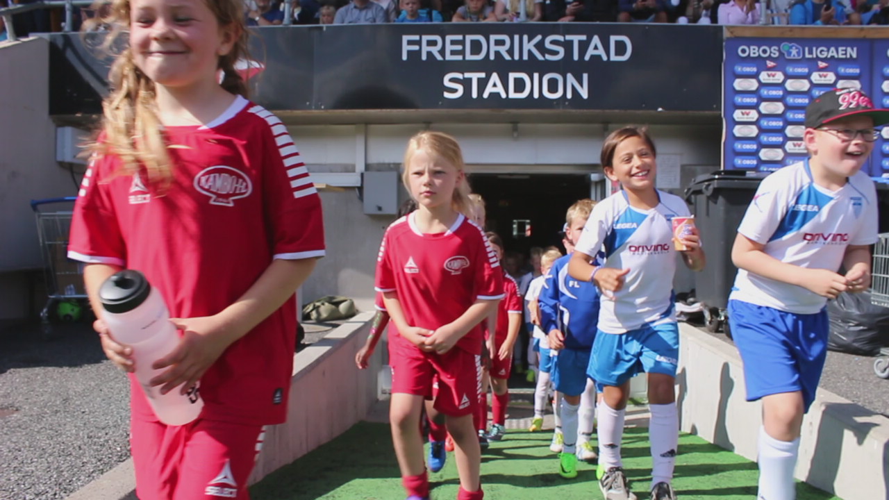 Barnecupen 2017 - utmarsj til premieutdeling